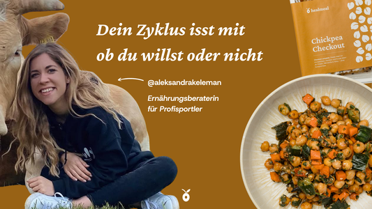 Zyklusgerechte Ernährung einfach erklärt und welches healmeal deine aktuelle Phase unterstützt