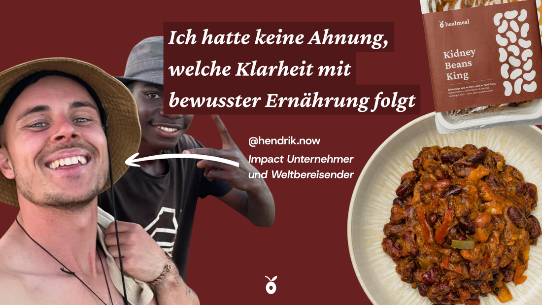 Essen auf Weltreise vs jeden Tag healmeal in Deutschland