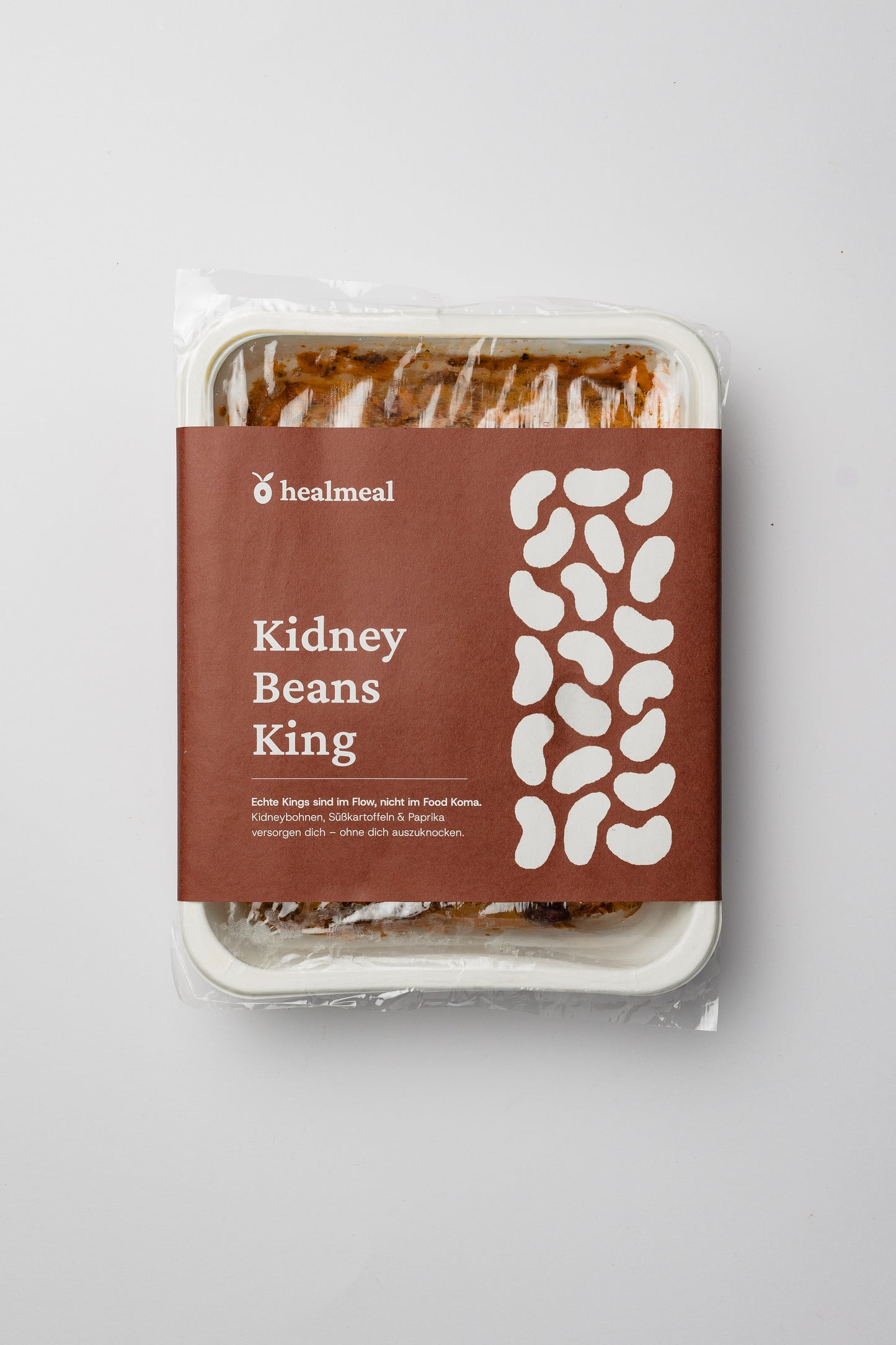 nachhaltige plastikfreie verpackung-vegane fertigmahlzeit kidneybohnen