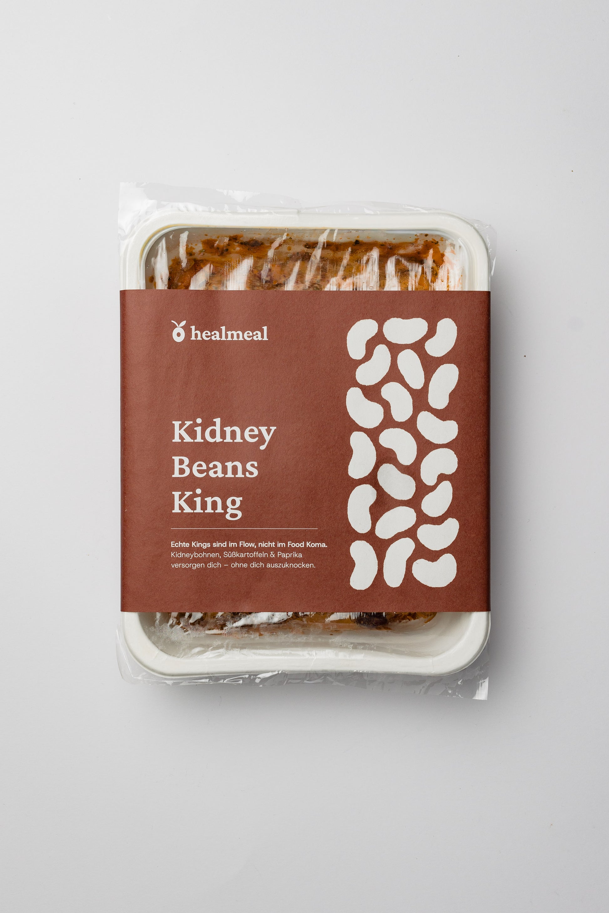 nachhaltige plastikfreie verpackung-vegane fertigmahlzeit kidneybohnen